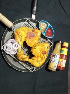 ঘরোয়া তন্দুরি চিকেন (tandoori chicken recipe in bengali) রেসিপির প্রধান ছবি