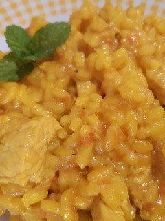 Una foto de Arroz con pollo