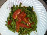 Tumis kacang panjang ala bidan