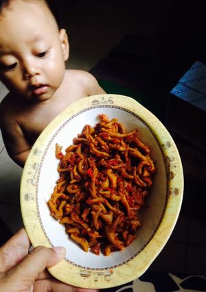 Foto resep Usus ayam cabe
