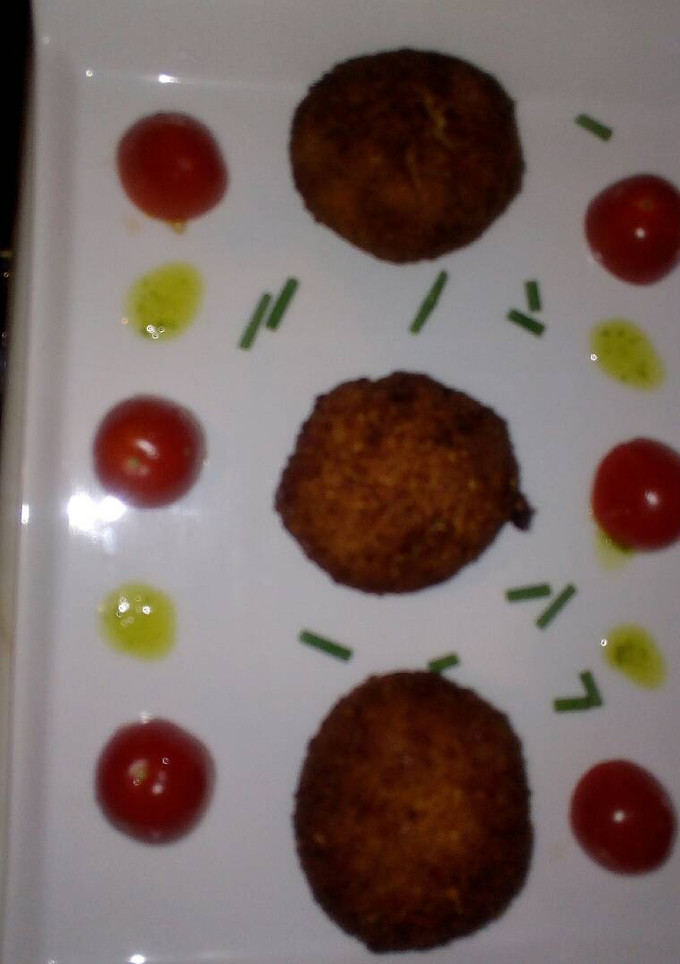 Una foto de Croquetas de ternera y champiñon