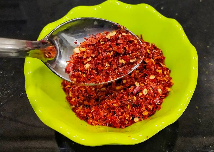 Chilli Flakes (Homemade)