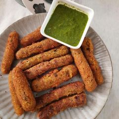 A picture of Oats potato churros.