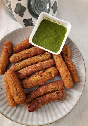 A picture of Oats potato churros.