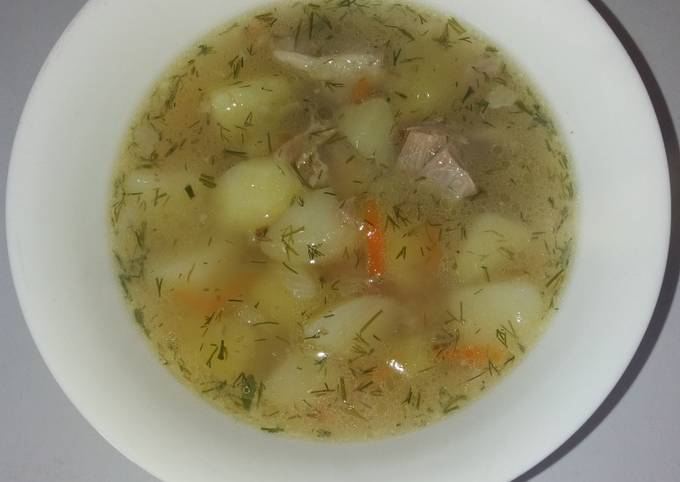 Суп Со Свиными Ребрышками Рецепты С Фото