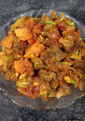 A picture of Broccoli sabzi.