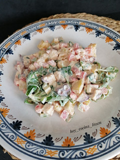 Una foto de Ensalada de pulpo con patatas