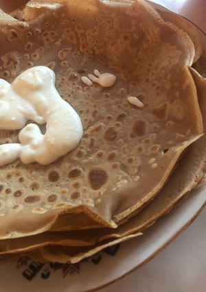Csokistejes palacsinta recept fotója
