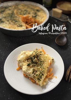 Foto resep Baked Pasta / Pasta Panggang Creamy Mudah