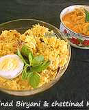 Chicken chettinad biryani