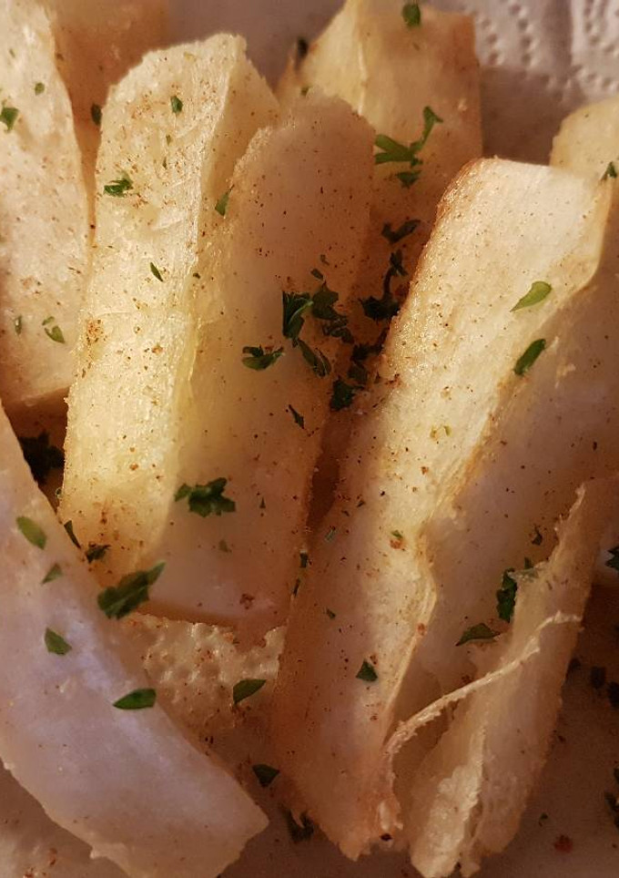 Una foto de Yuca frita