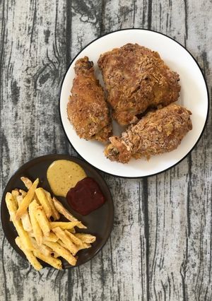 Hình của món Gà rán kfc.