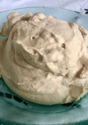 Una foto de Crema moka con 3 ingredientes