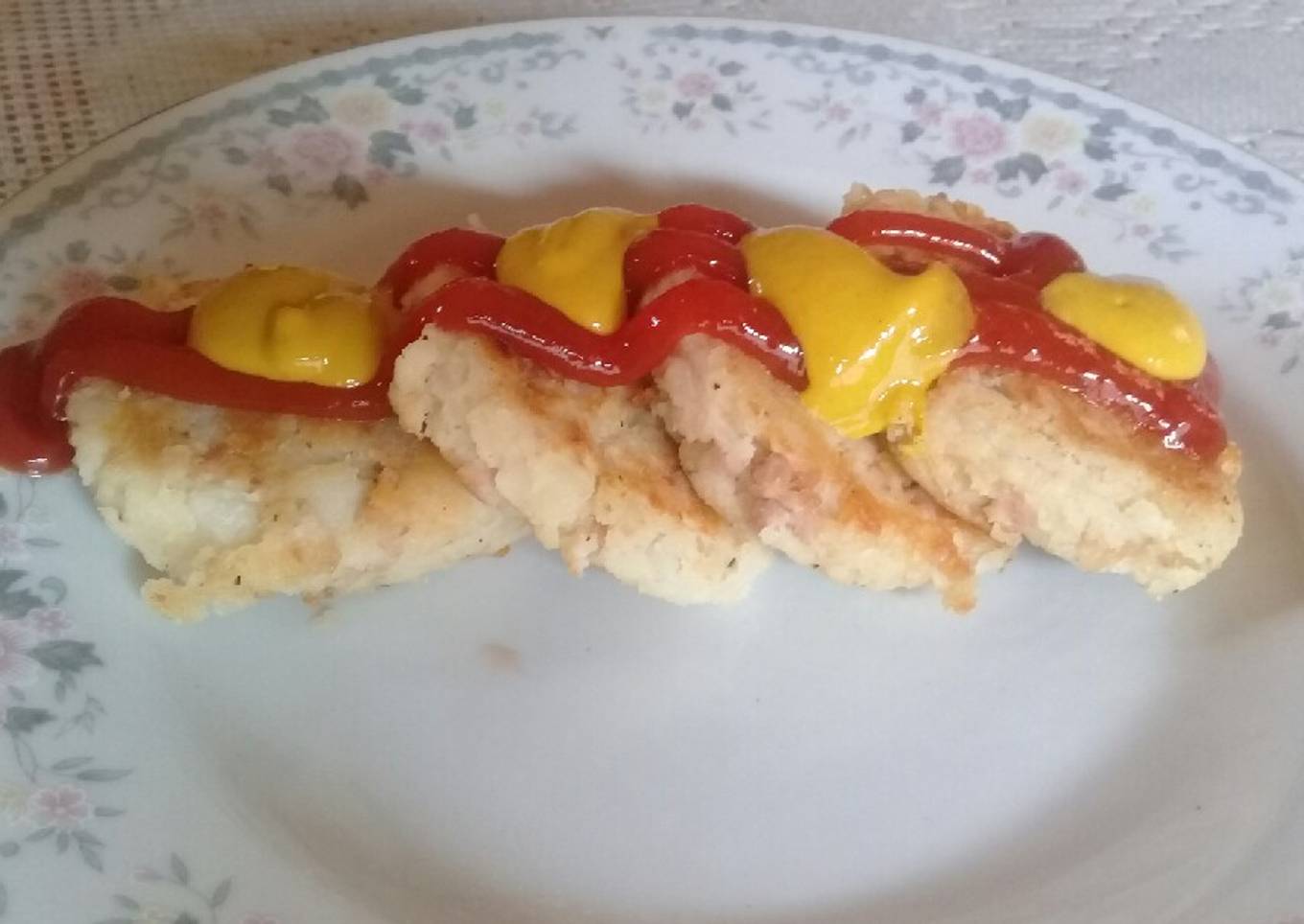 Tortitas de papa con atún 🥔🥔🐟🐟