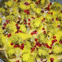 Sev puri A picture of Sev puri.