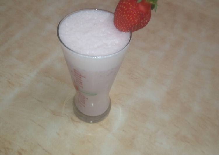 Strawberry milkshake