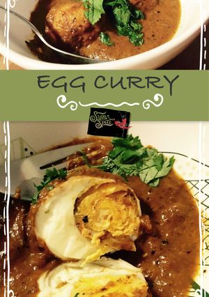 A picture of Egg Curry.