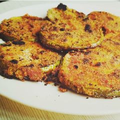 A picture of Crispy fried eggplant.