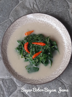 Foto resep Sayur Bobor Bayam Jawa