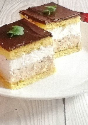 Mézes gesztenyés krémes recept fotója