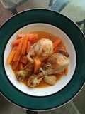 Pollo con zanahoria