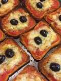 Mini Toast Pizzas