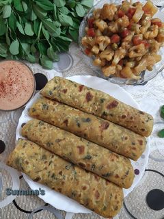 মেথি থেপলা (Methi thepla recipe in Bengali) রেসিপির প্রধান ছবি