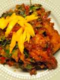 Ayam Penyet Kemangi Seruit