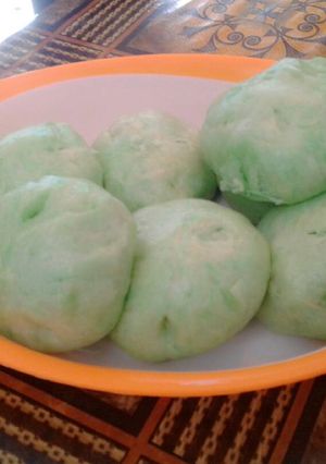Foto resep Bakpao pandan coklat