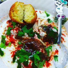 A picture of Paneer Dahi Vada.