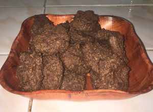 Una foto de Galletas de choco-nuez Grez