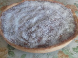 Tarta de dulce de leche y coco