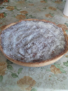 Una foto de Tarta de dulce de leche y coco