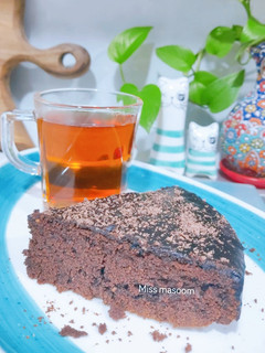 عکسی از دستور کیک شکلاتی کافی شاپی