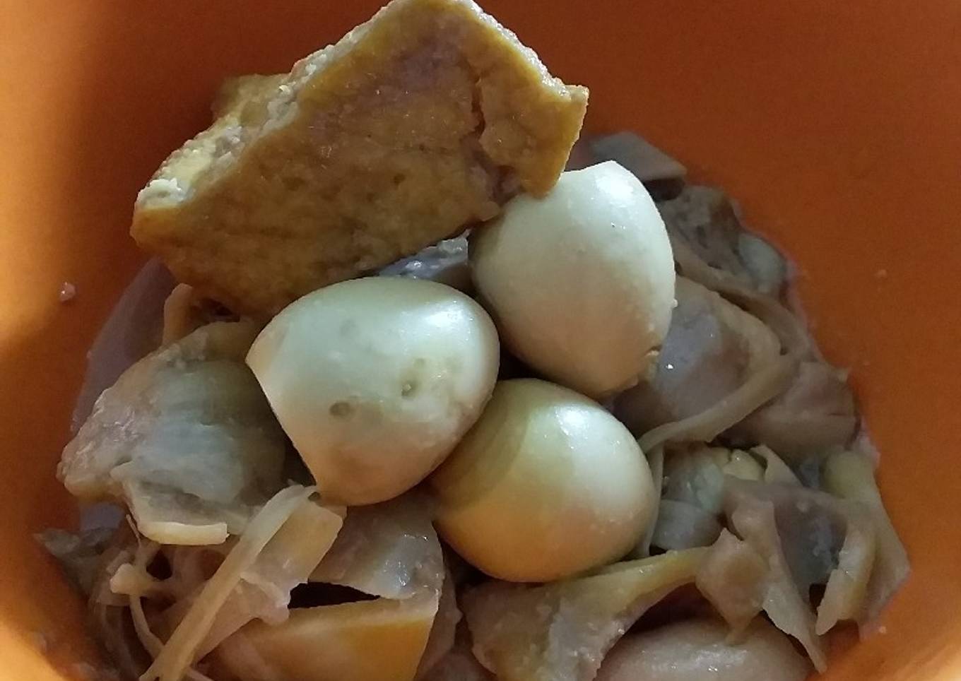 Gudeg Tahu Telur Puyuh