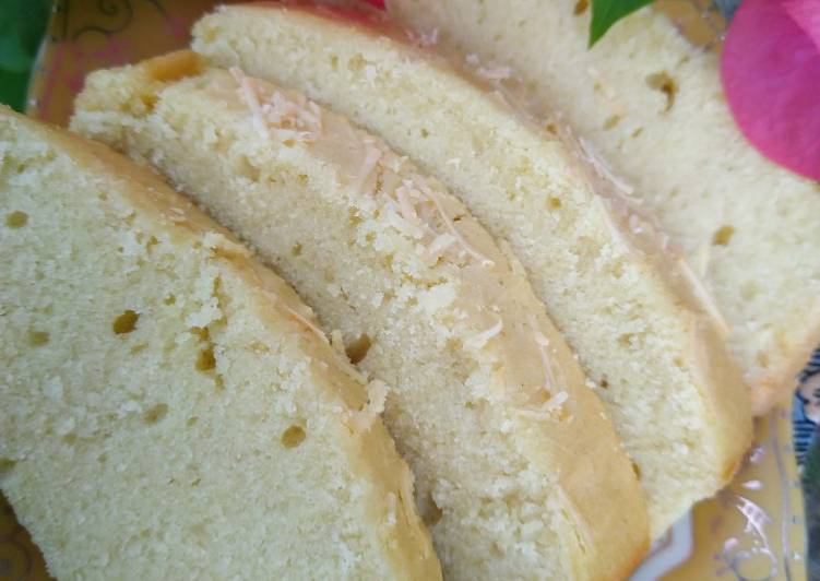 Cara meracik Cake Putih Telur yang simpel