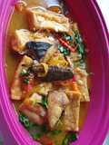 Ikan pee tahu santan