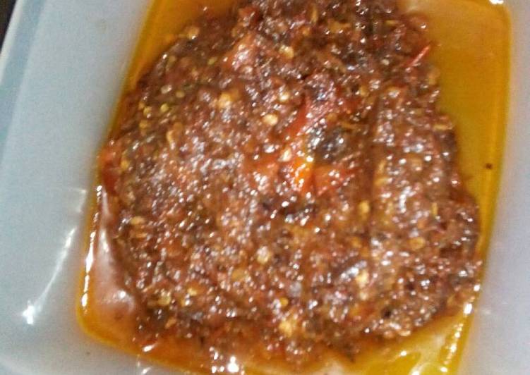 Sambal Roa Homemade