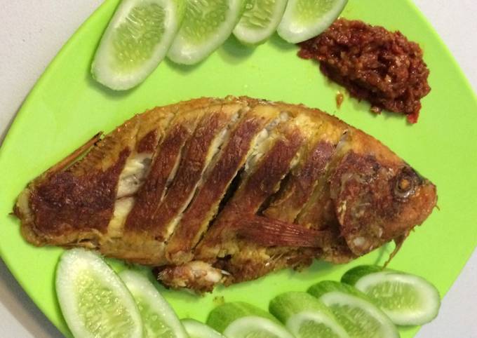 Ikan Nila bakar