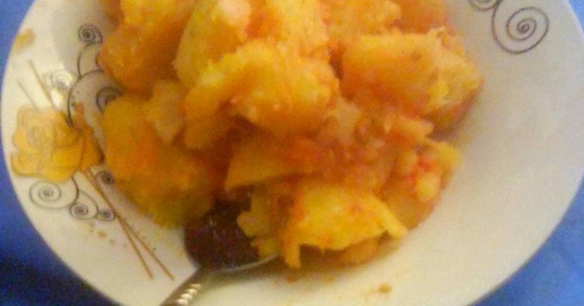 Stewed Bananas with Irish potatoesLove Dish Challenge Recipe by Loice