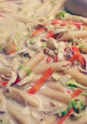 A picture of Creamy Chicken Sopas.