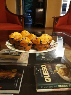 Una foto de Muffins de arándanos
