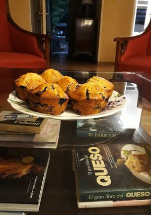 Una foto de Muffins de arándanos