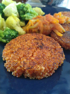Une photo de Galette de quinoa