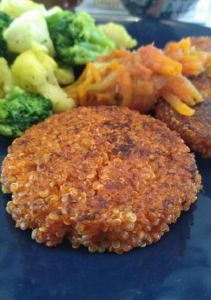Une photo de Galette de quinoa