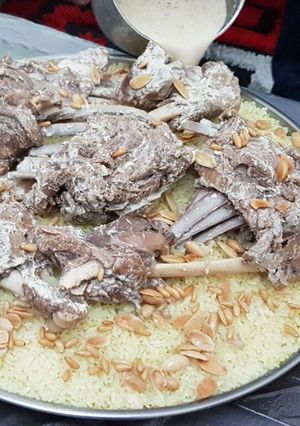 صورة لوصفة المنسف الأردني