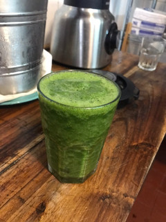 Una foto de Smoothie de Kale 🥬 y Manzana 🍎