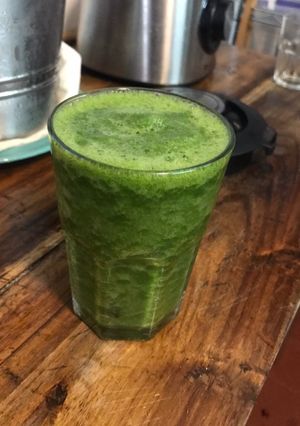 Una foto de Smoothie de Kale 🥬 y Manzana 🍎
