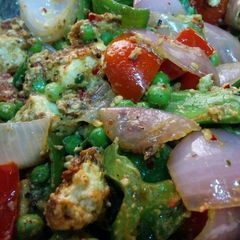 A picture of Paneer tikka style starter.