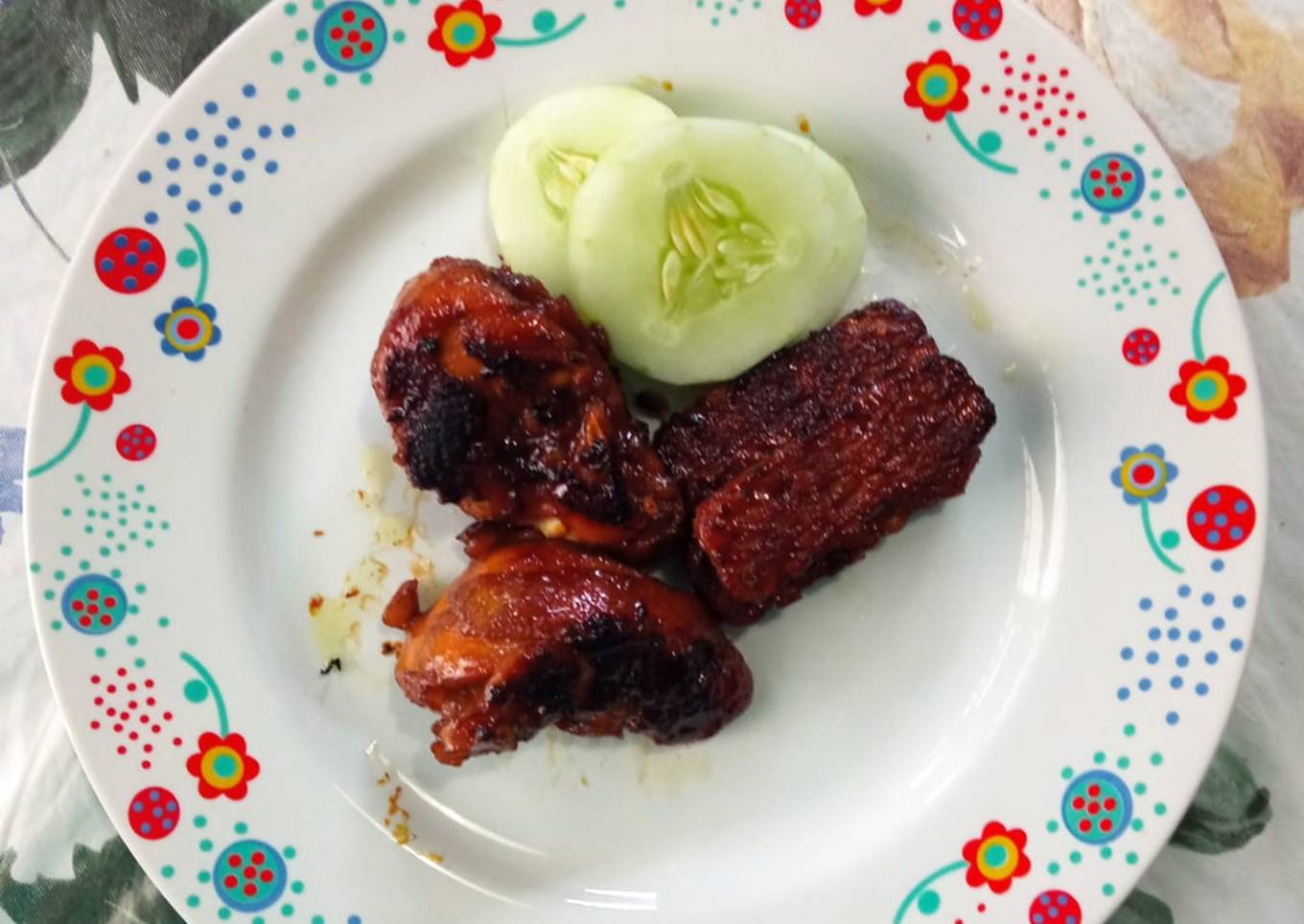 Ayam Bacem Bakar Teflon
